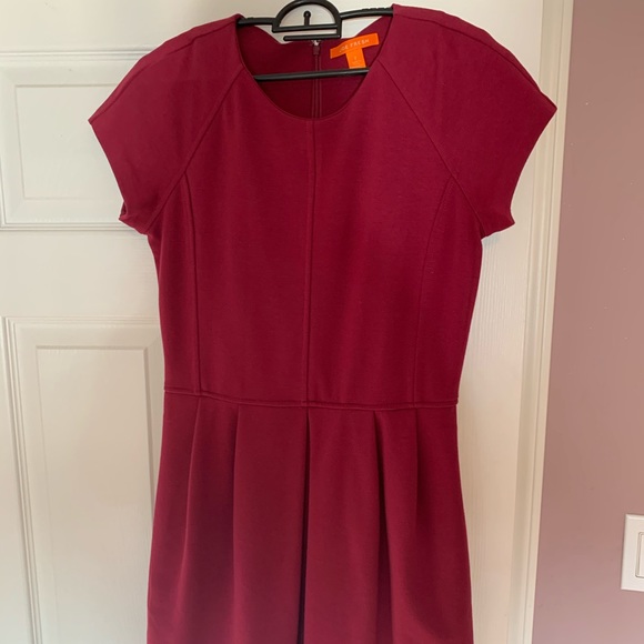 Joe Fresh Dresses & Skirts - Joe Fresh Short sleeve Burgundy Cocktail Dress